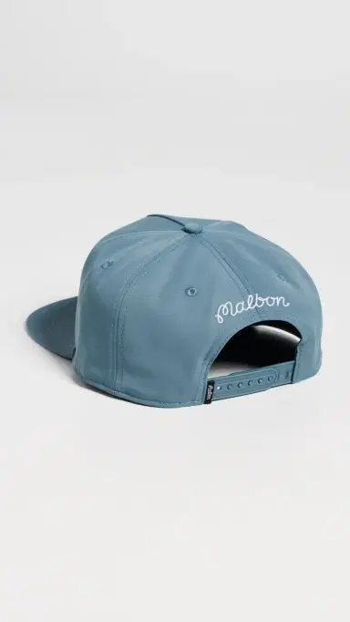 Malbon Snapback Cap Aegean Blue One Size | Thumbnail 3 Malbon Snapback Cap Aegean Blue One Size | Thumbnail 3
