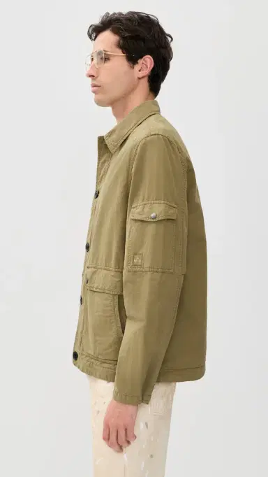 PS Paul Smith Shirt Jacket Olive Green | Thumbnail 4 PS Paul Smith Shirt Jacket Olive Green | Thumbnail 4