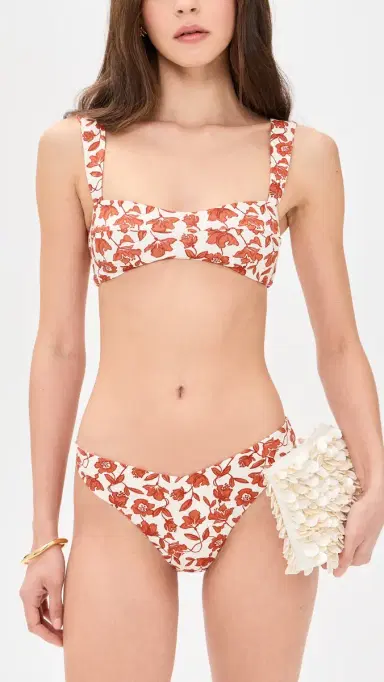 SIR. Chloe Shaped Bikini Bandeau Tuileries | Thumbnail 5 SIR. Chloe Shaped Bikini Bandeau Tuileries | Thumbnail 5