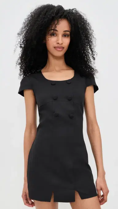 Lioness Rosa Mini Dress Noir | Thumbnail 2 Lioness Rosa Mini Dress Noir | Thumbnail 2