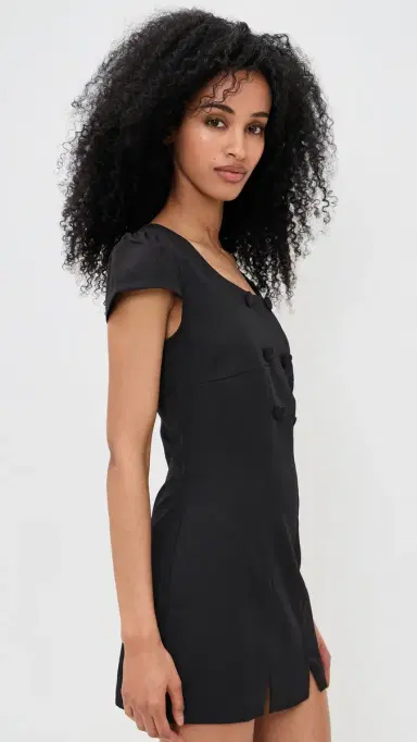 Lioness Rosa Mini Dress Noir | Thumbnail 4 Lioness Rosa Mini Dress Noir | Thumbnail 4