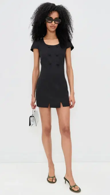 Lioness Rosa Mini Dress Noir | Thumbnail 5 Lioness Rosa Mini Dress Noir | Thumbnail 5
