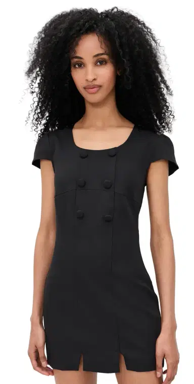 Lioness Rosa Mini Dress Noir | Thumbnail 1 Lioness Rosa Mini Dress Noir | Thumbnail 1