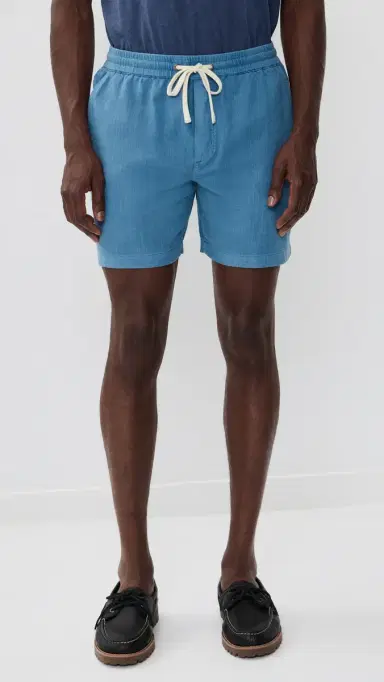 Marine Layer aturday Beach Shorts 6 Cornflower Blue | Thumbnail 2 Marine Layer aturday Beach Shorts 6 Cornflower Blue | Thumbnail 2
