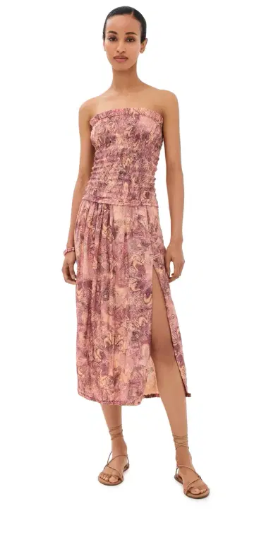 Isabel Marant Cleane Silk Dress Pink 42 | Thumbnail 1 Isabel Marant Cleane Silk Dress Pink 42 | Thumbnail 1
