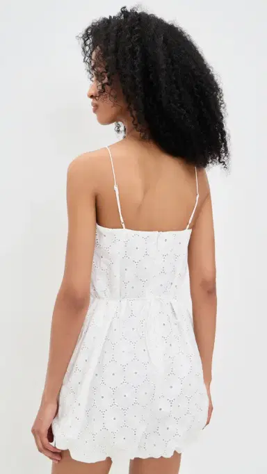 FAITHFULL Rosella Romper Dolce Broderie White | Thumbnail 3 FAITHFULL Rosella Romper Dolce Broderie White | Thumbnail 3