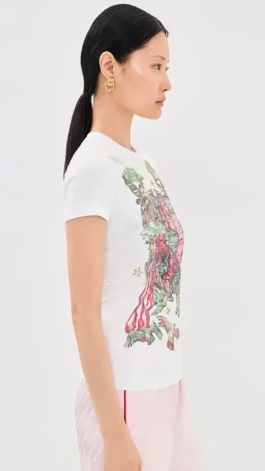 Off-White Dream World Slim Tee White/Black M | Thumbnail 5 Off-White Dream World Slim Tee White/Black M | Thumbnail 5