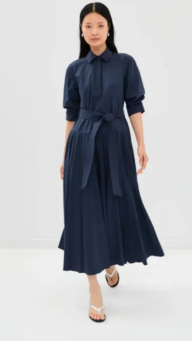 Simkhai Arlo Belted Maxi Dress Midnight S | Thumbnail 5 Simkhai Arlo Belted Maxi Dress Midnight S | Thumbnail 5
