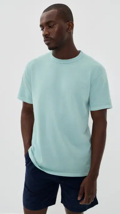Save Khaki Recycled Cotton Jersey Phys. Ed Tee | Thumbnail 2 Save Khaki Recycled Cotton Jersey Phys. Ed Tee | Thumbnail 2