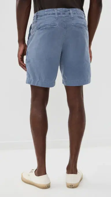 Save Khaki Cotton Relaxed Shorts 7 Union Blue | Thumbnail 3 Save Khaki Cotton Relaxed Shorts 7 Union Blue | Thumbnail 3