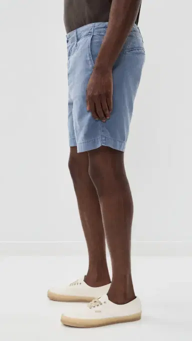 Save Khaki Cotton Relaxed Shorts 7 Union Blue | Thumbnail 4 Save Khaki Cotton Relaxed Shorts 7 Union Blue | Thumbnail 4