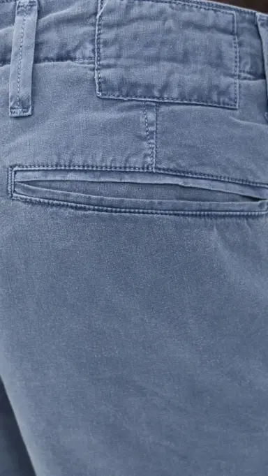 Save Khaki Cotton Relaxed Shorts 7 Union Blue | Thumbnail 6 Save Khaki Cotton Relaxed Shorts 7 Union Blue | Thumbnail 6