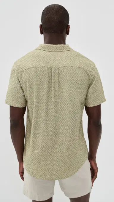 Marine Layer Classic tretch elvage Shirt age hell Print | Thumbnail 3 Marine Layer Classic tretch elvage Shirt age hell Print | Thumbnail 3