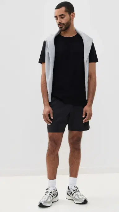Reigning Champ Nylon Standard Training Shorts 7 Black | Thumbnail 5 Reigning Champ Nylon Standard Training Shorts 7 Black | Thumbnail 5