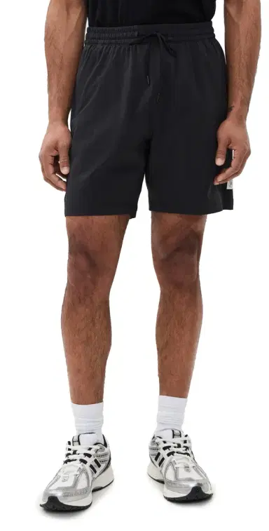 Reigning Champ Nylon Standard Training Shorts 7 Black | Thumbnail 1 Reigning Champ Nylon Standard Training Shorts 7 Black | Thumbnail 1
