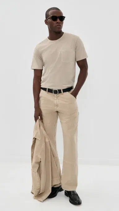 rag & bone Garment Dye Classic Pocket Tee Taupe | Thumbnail 5 rag & bone Garment Dye Classic Pocket Tee Taupe | Thumbnail 5