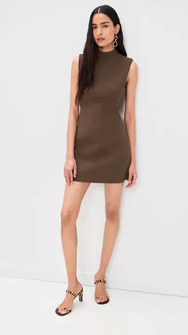 Cult Gaia Harlow Knit Dress Luwak M | Thumbnail 6 Cult Gaia Harlow Knit Dress Luwak M | Thumbnail 6