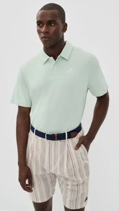 Malbon Fairway Polo urf pray | Thumbnail 2 Malbon Fairway Polo urf pray | Thumbnail 2