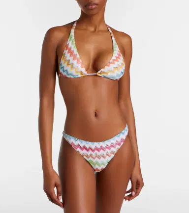 Missoni Zigzag lamé bikini | Thumbnail 3 Missoni Zigzag lamé bikini | Thumbnail 3