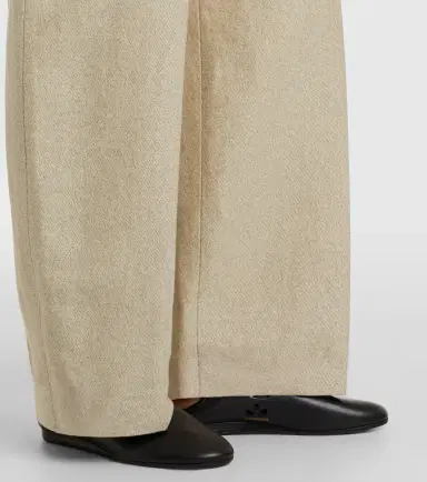 Jacquemus Ovalo cotton and linen barrel-leg pants | Thumbnail 3 Jacquemus Ovalo cotton and linen barrel-leg pants | Thumbnail 3