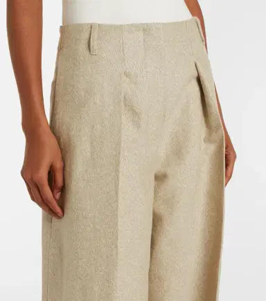 Jacquemus Ovalo cotton and linen barrel-leg pants | Thumbnail 5 Jacquemus Ovalo cotton and linen barrel-leg pants | Thumbnail 5