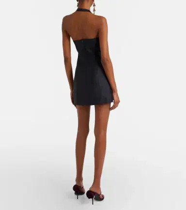Magda Butrym Halterneck wool-blend bustier dress | Thumbnail 3 Magda Butrym Halterneck wool-blend bustier dress | Thumbnail 3