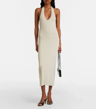 Nili Lotan Stevie cotton jersey midi dress | Thumbnail 2 Nili Lotan Stevie cotton jersey midi dress | Thumbnail 2