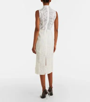 Acne Studios Floral cotton-blend lace corset dress | Thumbnail 5 Acne Studios Floral cotton-blend lace corset dress | Thumbnail 5