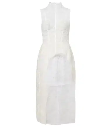 Acne Studios Floral cotton-blend lace corset dress | Thumbnail 1 Acne Studios Floral cotton-blend lace corset dress | Thumbnail 1