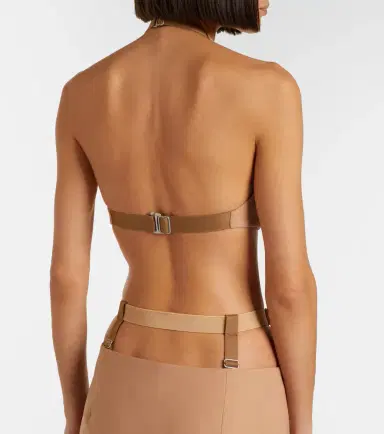 Mugler Wool-blend crop top | Thumbnail 2 Mugler Wool-blend crop top | Thumbnail 2
