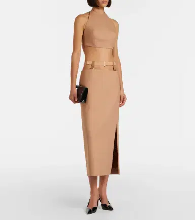 Mugler Wool-blend crop top | Thumbnail 5 Mugler Wool-blend crop top | Thumbnail 5