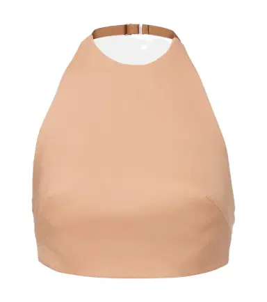 Mugler Wool-blend crop top | Thumbnail 1 Mugler Wool-blend crop top | Thumbnail 1