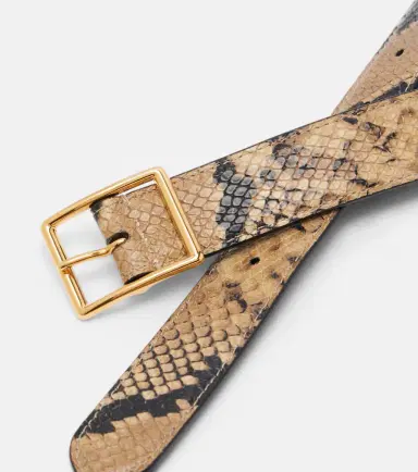 Nili Lotan Gabriele snake-print leather belt | Thumbnail 2 Nili Lotan Gabriele snake-print leather belt | Thumbnail 2