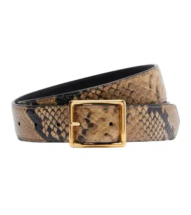 Nili Lotan Gabriele snake-print leather belt | Thumbnail 1 Nili Lotan Gabriele snake-print leather belt | Thumbnail 1