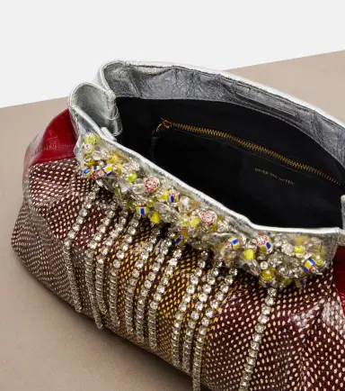 Dries Van Noten Blossom Small patent leather crossbody bag | Thumbnail 3 Dries Van Noten Blossom Small patent leather crossbody bag | Thumbnail 3