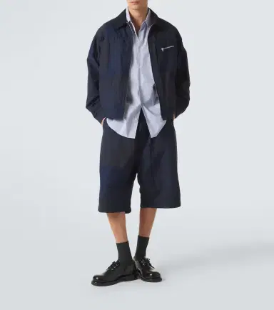 Comme des Garcons Homme Comme des Garçons Homme Cotton-blend Bermuda shorts | Thumbnail 3 Comme des Garcons Homme Comme des Garçons Homme Cotton-blend Bermuda shorts | Thumbnail 3