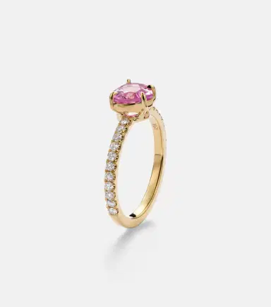 Anita Ko 18kt gold ring with sapphire and diamonds | Thumbnail 2 Anita Ko 18kt gold ring with sapphire and diamonds | Thumbnail 2