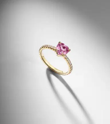 Anita Ko 18kt gold ring with sapphire and diamonds | Thumbnail 5 Anita Ko 18kt gold ring with sapphire and diamonds | Thumbnail 5