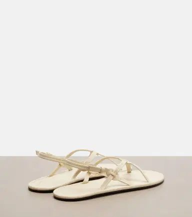 The Row Malick Strap leather sandals | Thumbnail 4 The Row Malick Strap leather sandals | Thumbnail 4