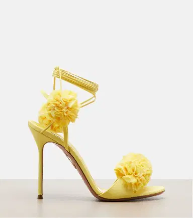 Aquazzura Cherry Kiss appliqué sandals | Thumbnail 2 Aquazzura Cherry Kiss appliqué sandals | Thumbnail 2