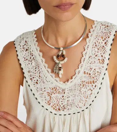 Isabel Marant Nilany beaded silk romper | Thumbnail 4 Isabel Marant Nilany beaded silk romper | Thumbnail 4