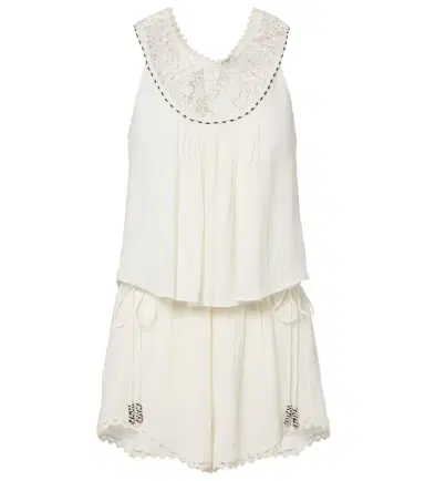 Isabel Marant Nilany beaded silk romper | Thumbnail 1 Isabel Marant Nilany beaded silk romper | Thumbnail 1