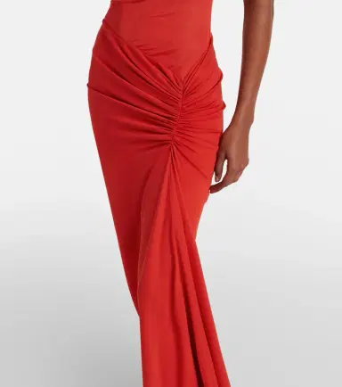 Christopher Esber Fusion ruched gown | Thumbnail 3 Christopher Esber Fusion ruched gown | Thumbnail 3