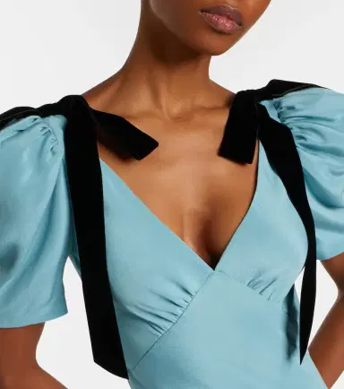 Rodarte Bow-detail silk satin maxi dress | Thumbnail 2 Rodarte Bow-detail silk satin maxi dress | Thumbnail 2