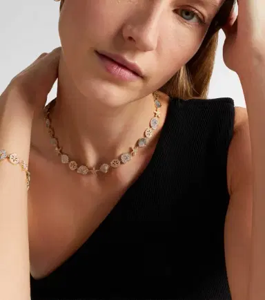 Sydney Evan Sea Life 14kt gold necklace with diamonds | Thumbnail 4 Sydney Evan Sea Life 14kt gold necklace with diamonds | Thumbnail 4