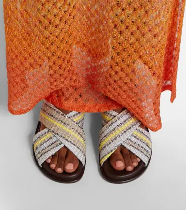 Missoni Viola striped lamé sandals | Thumbnail 5 Missoni Viola striped lamé sandals | Thumbnail 5