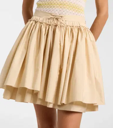 Loewe Paula's Ibiza cotton poplin miniskirt | Thumbnail 3 Loewe Paula's Ibiza cotton poplin miniskirt | Thumbnail 3