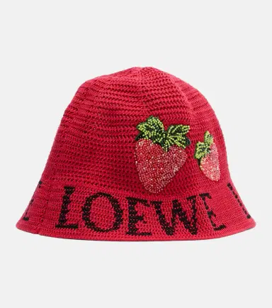Loewe Paula's Ibiza crochet cotton bucket hat | Thumbnail 2 Loewe Paula's Ibiza crochet cotton bucket hat | Thumbnail 2
