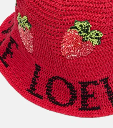 Loewe Paula's Ibiza crochet cotton bucket hat | Thumbnail 3 Loewe Paula's Ibiza crochet cotton bucket hat | Thumbnail 3