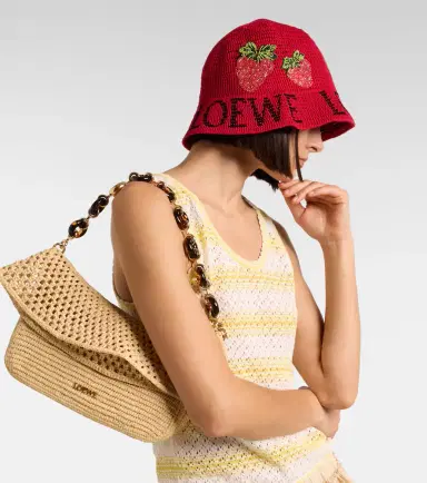 Loewe Paula's Ibiza crochet cotton bucket hat | Thumbnail 4 Loewe Paula's Ibiza crochet cotton bucket hat | Thumbnail 4